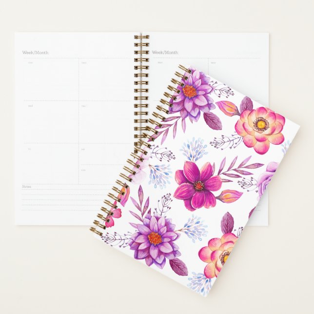 Violet rose planner (Display)