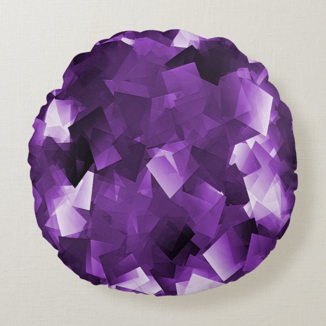 Violet..... Round Pillow (Front)