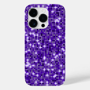Violet Sequins Phone Case