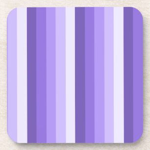 Violet shadow stripes coaster