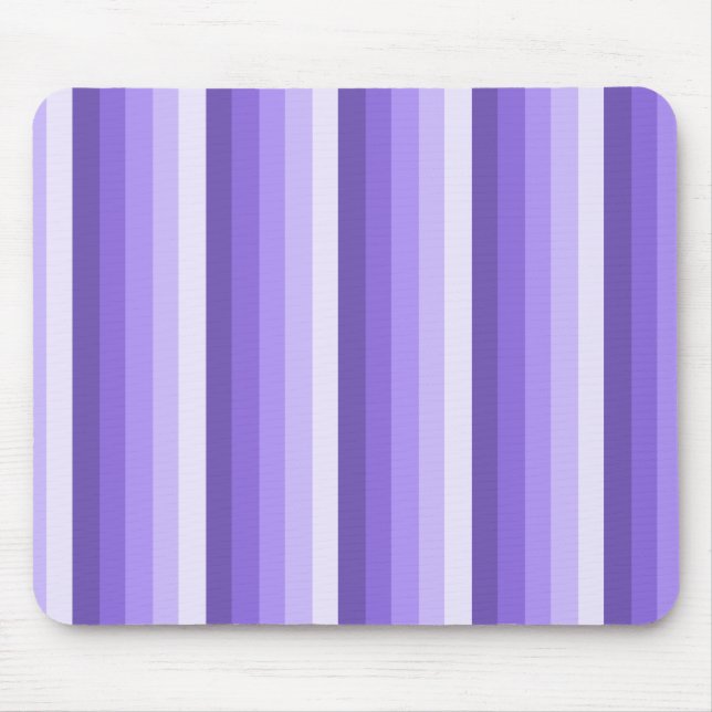 Violet shadow stripes mouse pad (Front)