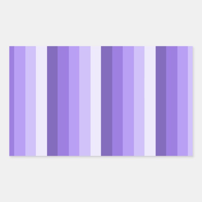 Violet shadow stripes sticker (Front)