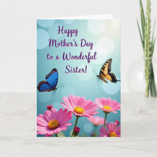Violet Sisters Day Card