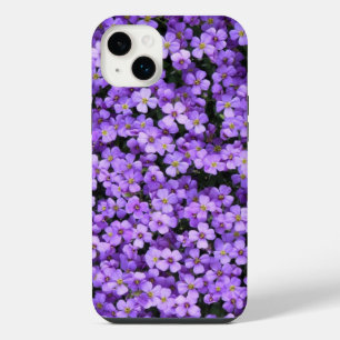Violet Spring Purple Flowers Violets iPhone 14 Plus Case