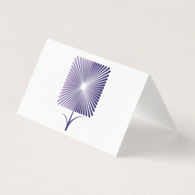 Violet square flower nb (Front)