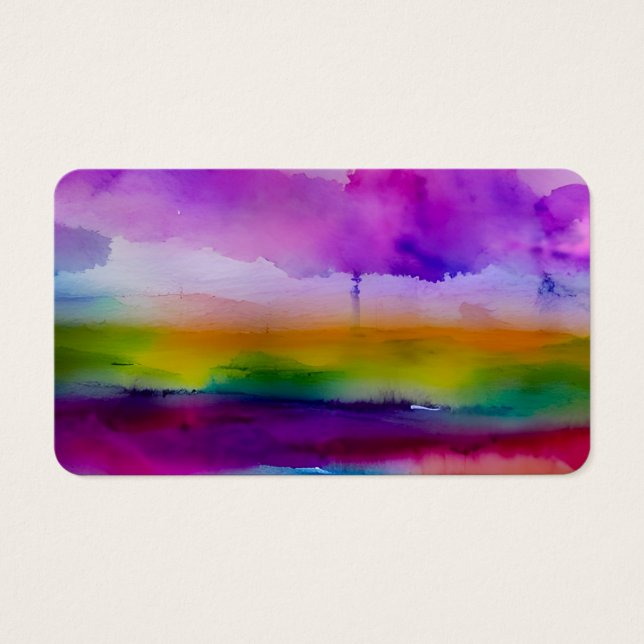 Violet Storm : Conception du style d'aquarelle vio (Devant)