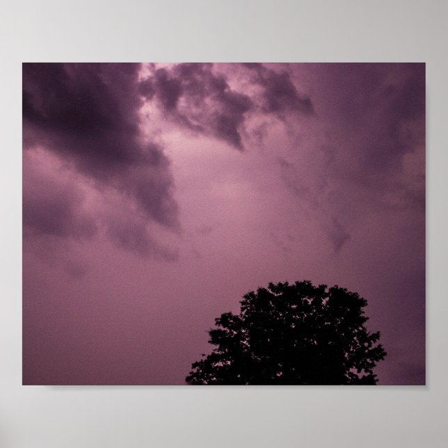 Violet Storm Poster (Front)