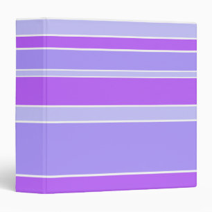 Violet stripes binder