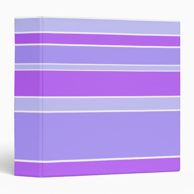 Violet stripes binder (Front/Spine)