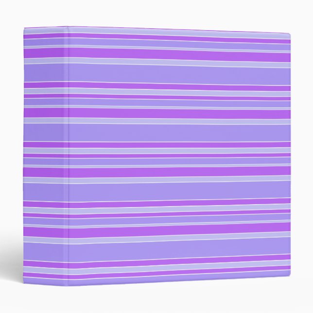 Violet stripes binder (Front/Spine)