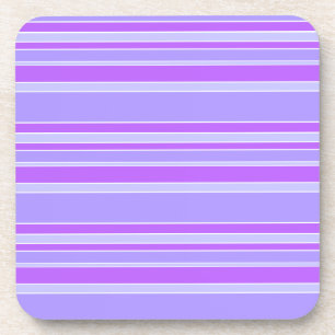 Violet stripes coaster