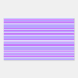 Violet stripes sticker