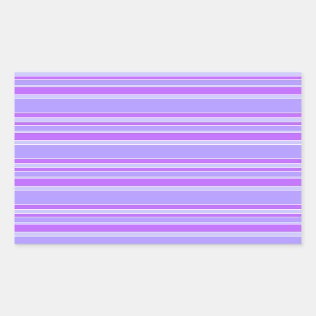 Violet stripes sticker (Front)