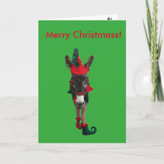 Violet the Elf Christmass Card