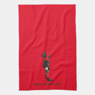 Violet the Elf Tea Towel