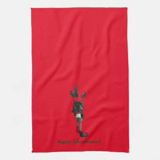 Violet the Elf Tea Towel