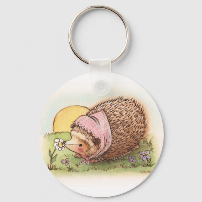 Violet the Hedgehog Keychain (Front)