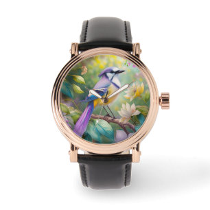 Violet Tufted Jay Fantasy Bird Watch