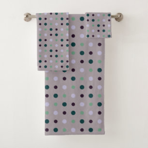 Violet, Turquoise et vert