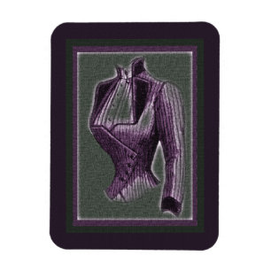 Violet Victorian Blouse Magnet