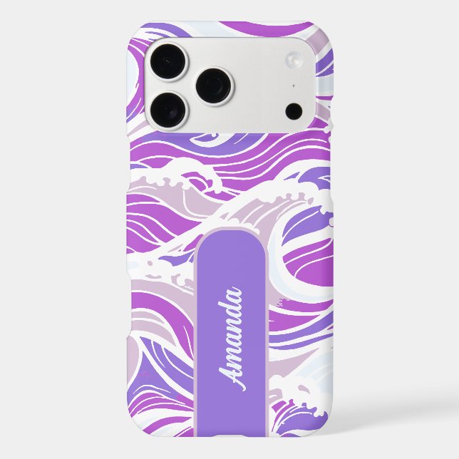 Violet Wave Pattern (Back)