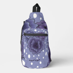 Violet Whimsy Sling Bag