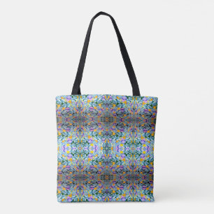 Violets And Lamps Tote Bag