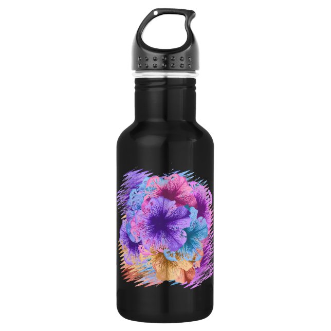 Violets Gone Wild 532 Ml Water Bottle (Front)