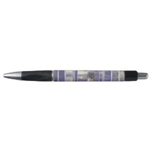 violets in a moon jar pen