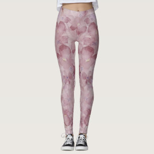 Violets in Purple + Lavender Leggings