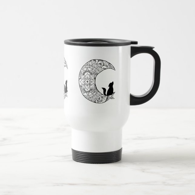 Violet's moon travel mug (Right)