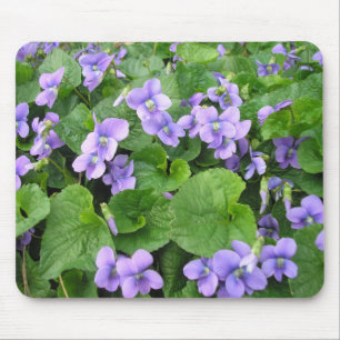 Violets Mouse Pad