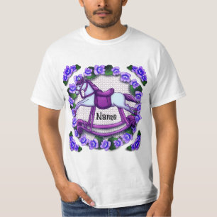 Violets Rocking Horse T-Shirt