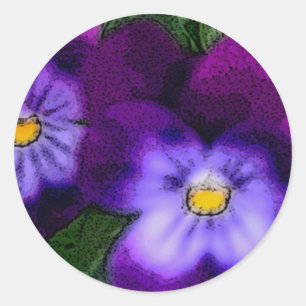 Violets Sticker