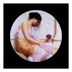 Violets, Sweet Violets c1908 Poster