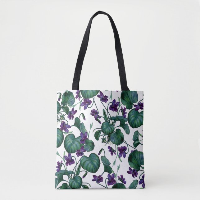 Violets Tote Bag (Front)