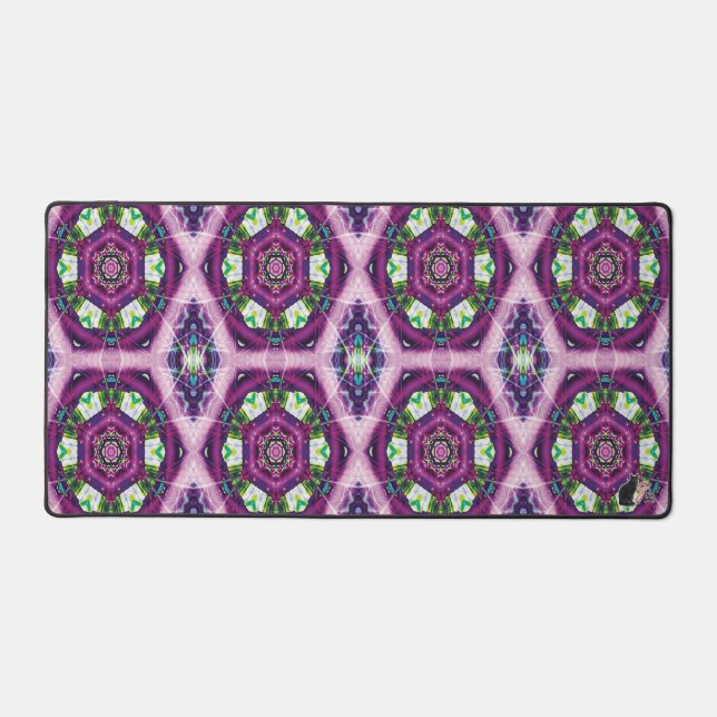 Violette Kaleids Desk Mat (Front)