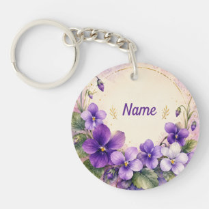 Violette personnalisée de février