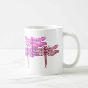 Violettes de libellule Mug