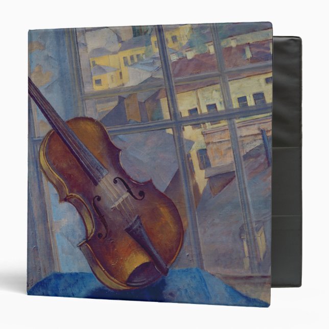 Violin, 1918 binder (Front/Inside)