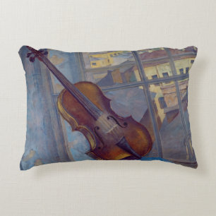 Violin, 1918 decorative pillow