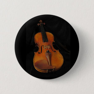 Violin 2 Inch Round Button