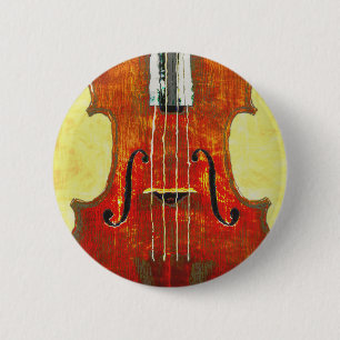 VIOLIN 2 INCH ROUND BUTTON