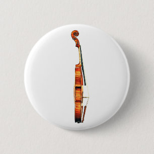 Violin 2 Inch Round Button
