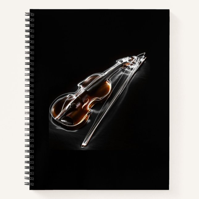 Violin 3D Notebook (Front)