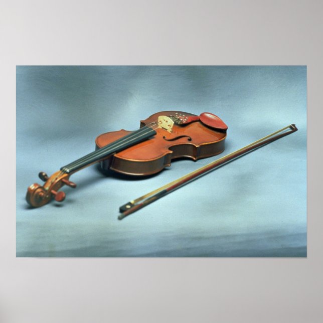 Violin and bow poster (Front)