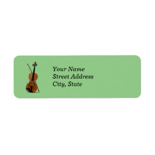 Violin and Bow template, personalize