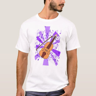 Violin and Music  T-Shirt