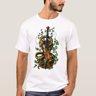 Violin and snake T-Shirt