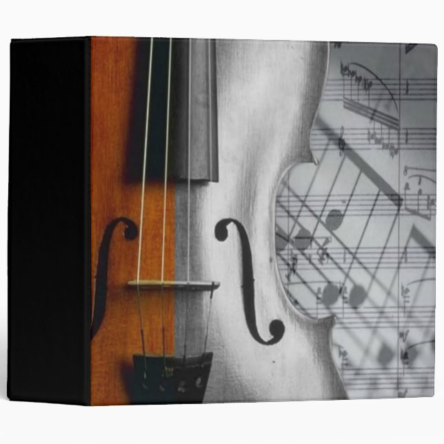 Violin Avery Binder (Front/Spine)